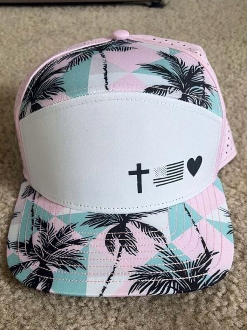 FAITH FREEDOM & LOVE ISLAND HAT